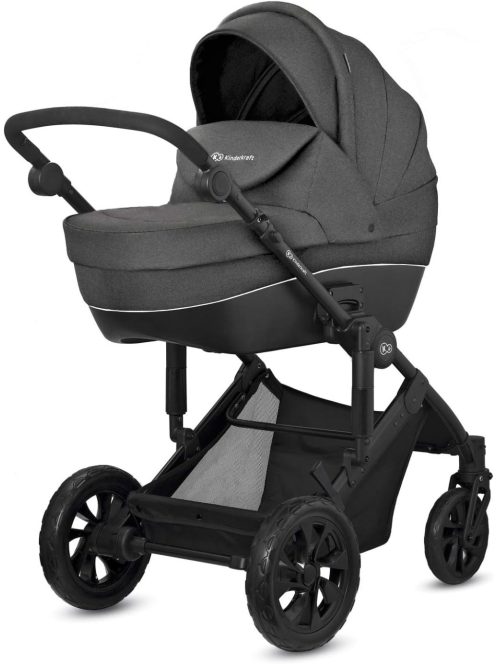 Kinderkraft Prime Lite 3 az 1-ben babakocsi szett Mink hordozóval, OUTLET termék