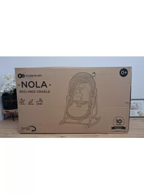 Kinderkraft Nola 5 az 1-ben baba pihenőszék - rózsaszín, OUTLET termék