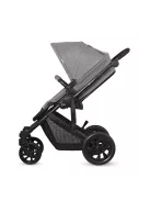 Kinderkraft Prime Lite 3 az 1-ben babakocsi Mink hordozóval-szürke, OUTLET termék