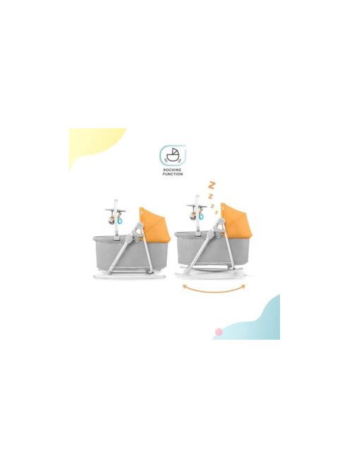 Kinderkraft Nola 5 az 1-ben baba pihenőszék, OUTLET termék