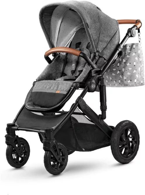 Kinderkraft Prime 3 az 1-ben babakocsi szett Mink Pro hordozóval, OUTLET termék