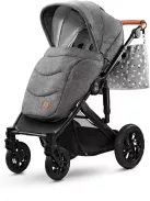 Kinderkraft Prime 3 az 1-ben babakocsi szett Mink Pro hordozóval, OUTLET termék