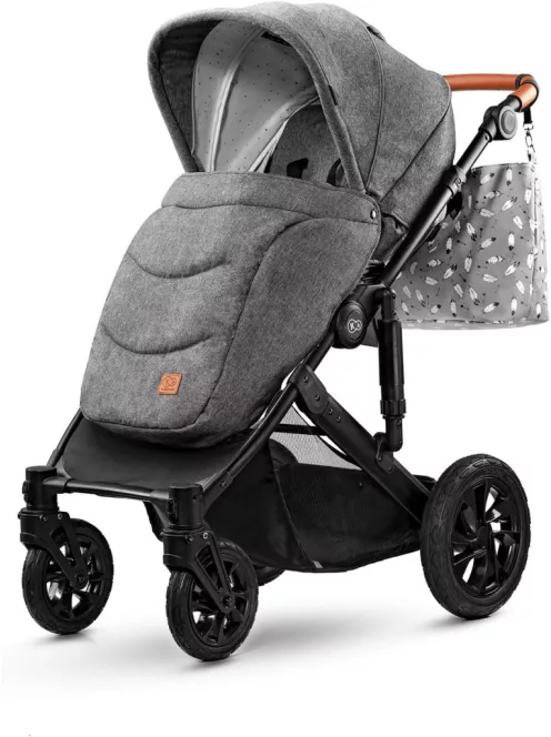 Kinderkraft Prime 3 az 1-ben babakocsi szett Mink Pro hordozóval, OUTLET termék