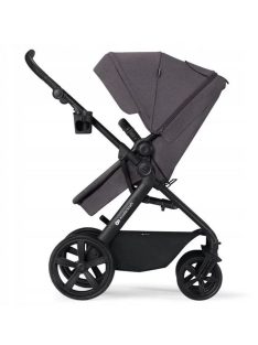   Kinderkraft A-Tour 3 az 1-ben babakocsi szett Mink hordozóval-DarkGrey, OUTLET termék