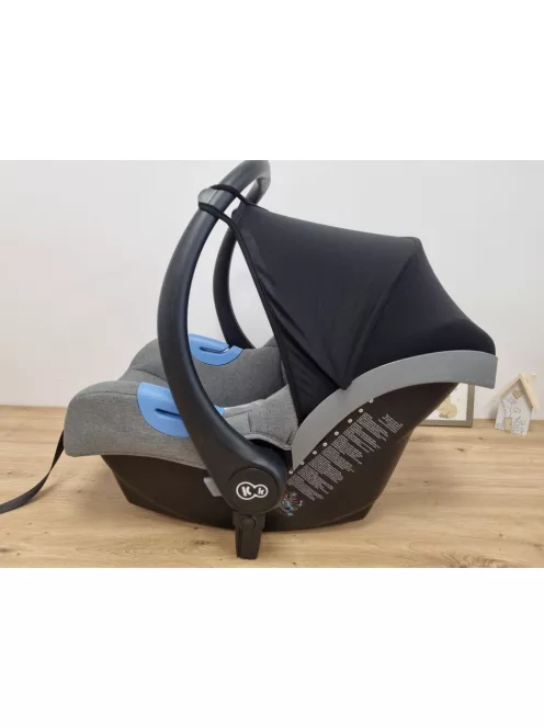Kinderkraft A-Tour 3 az 1-ben babakocsi szett Mink hordozóval-DarkGrey, OUTLET termék