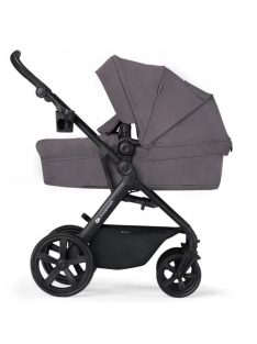   Kinderkraft A-Tour 3 az 1-ben babakocsi szett Mink Pro hordozóval-Dark Grey, OUTLET termék