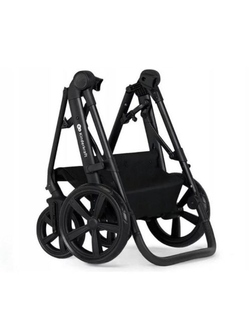 Kinderkraft A-Tour 3 az 1-ben babakocsi szett Mink Pro hordozóval-Dark Grey, OUTLET termék