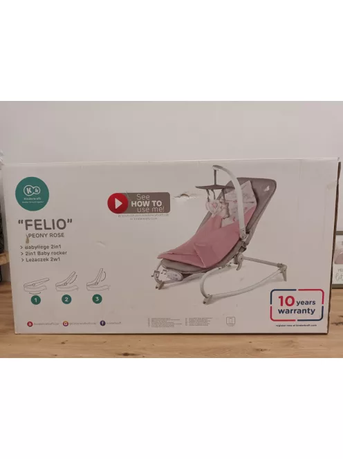 Kinderkraft FELIO 3 az 1-ben pihenőszék, OUTLET termék