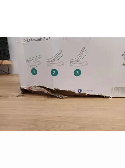 Kinderkraft FELIO 3 az 1-ben pihenőszék, OUTLET termék