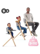 Kinderkraft IGEE etetőszék - fa, OUTLET termék