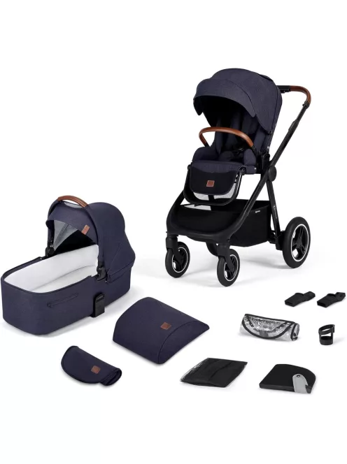 Kinderkraft EVERYDAY 2 az 1-ben babakocsi szett-denim, OUTLET termék