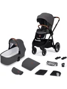 Kinderkraft EVERYDAY 2 az 1-ben babakocsi szett-sötétszürke, OUTLET termék