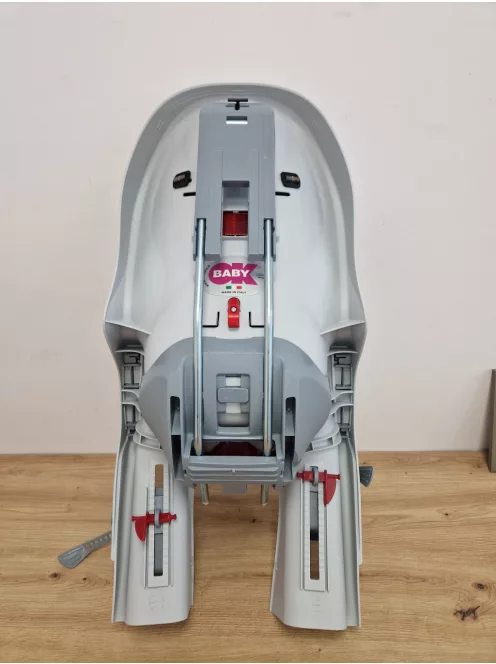 OKBaby 10+ biciklis gyerekülés, szürke-ezüst, OUTLET termék
