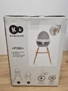 Kinderkraft Fini 2 az 1-ben etetőszék és babaszék, OUTLET termék