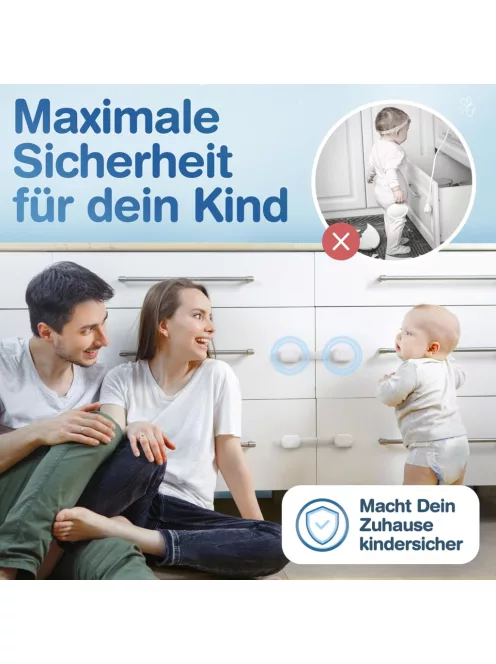 Adlersfeld gyermekbiztonsági zár, 8 db-os, OUTLET termék