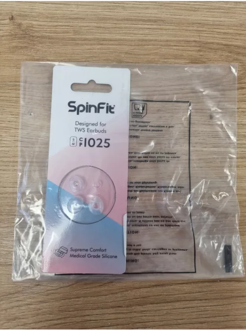 SpinFit CP1025 illeszték fülhallgatóhoz, hiányos  3 db van benne OUTLET termék