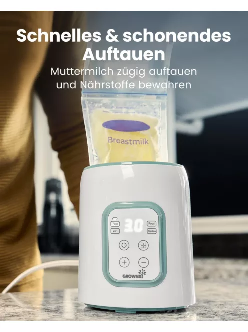 Grownsy 8 az 1-ben cumisüveg melegítő, OUTLET termék