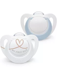 Nuk Star cumi 0-2 hó, 2 db-os, OUTLET termék
