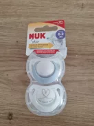Nuk Star cumi 0-2 hó, 2 db-os, OUTLET termék