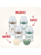 Nuk for Nature Perfect Start cumisüveg és cumi szett, OUTLET termék