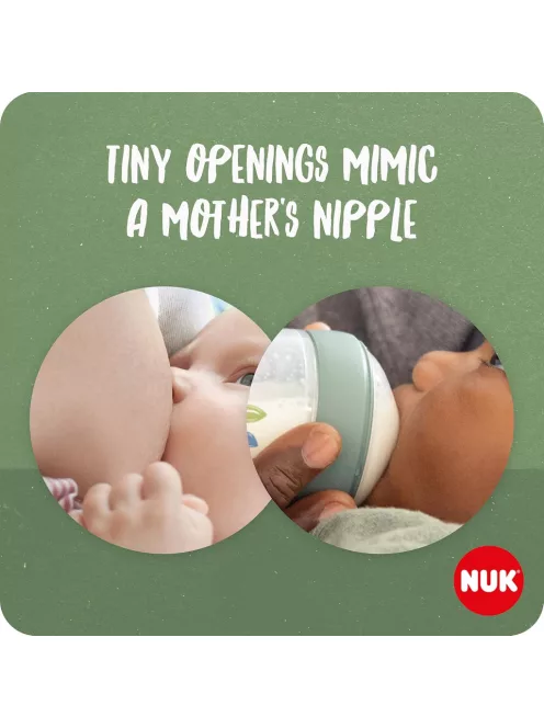 Nuk for Nature Perfect Start cumisüveg és cumi szett, OUTLET termék