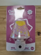 Badabulle Drops fali éjjeli fény, rózsaszín, OUTLET termék
