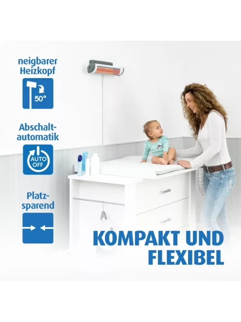 Reer Easyheat fali hősugárzó, OUTLET termék