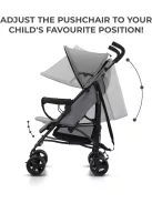 Kinderkraft Tik sportbabakocsi 15 kg-ig-szürke. OUTLET termék