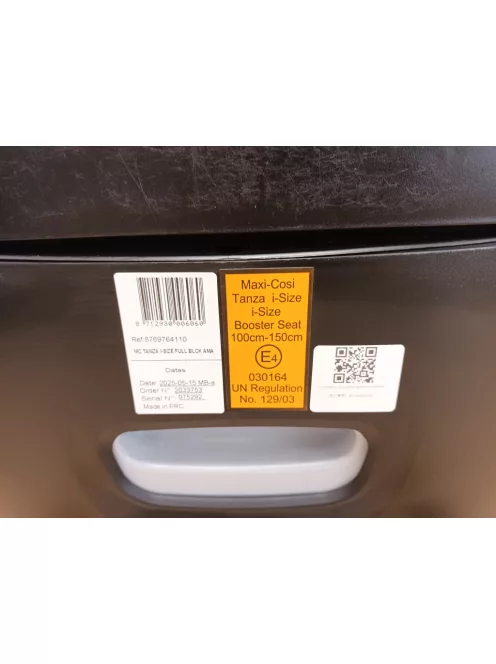 Maxi-Cosi Tanza i-Size Isofix gyerekülés, gyerekülés 100-150cm,OUTLET termék.