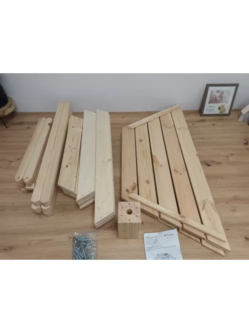 Pinolino Nicki fa körasztal paddal- 6 gyermeknek, OUTLET termék
