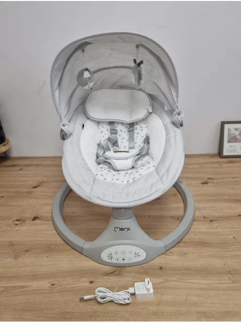 MoMi Lami Kenani elektromos babahinta-fehér, OUTLET termék