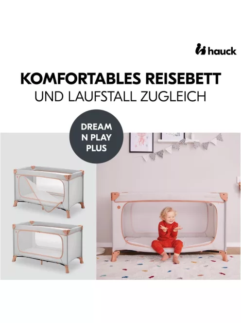 Hauck Dream n Play Plus 120x60cm utazóágy, OUTLET termék