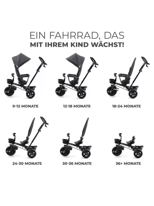 Kinderkraft Aveo tricikli 9 hónapos kortól 25 kg-ig- Outlet termék