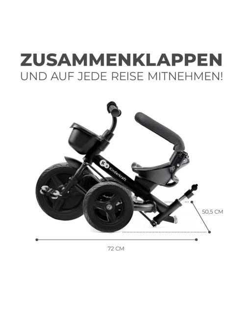 Kinderkraft Aveo tricikli 9 hónapos kortól 25 kg-ig- Outlet termék