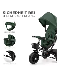   Kinderkraft Aveo tricikli 9 hónapos kortól 25 kg-ig- Outlet termék