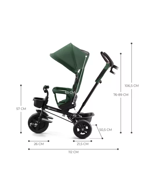 Kinderkraft Aveo tricikli 9 hónapos kortól 25 kg-ig- Outlet termék