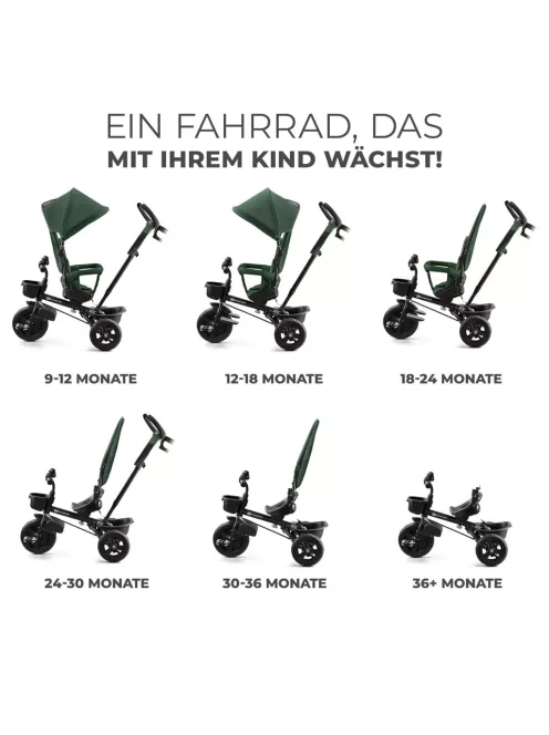 Kinderkraft Aveo tricikli 9 hónapos kortól 25 kg-ig- Outlet termék