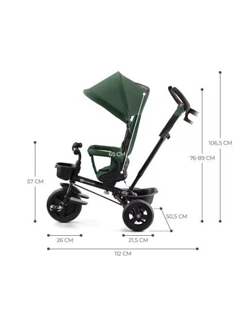 Kinderkraft Aveo tricikli 9 hónapos kortól 25 kg-ig- Outlet termék