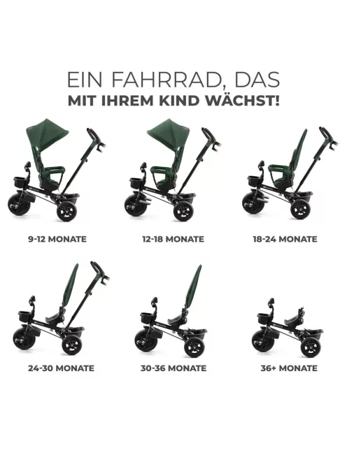 Kinderkraft Aveo tricikli 9 hónapos kortól 25 kg-ig- Outlet termék