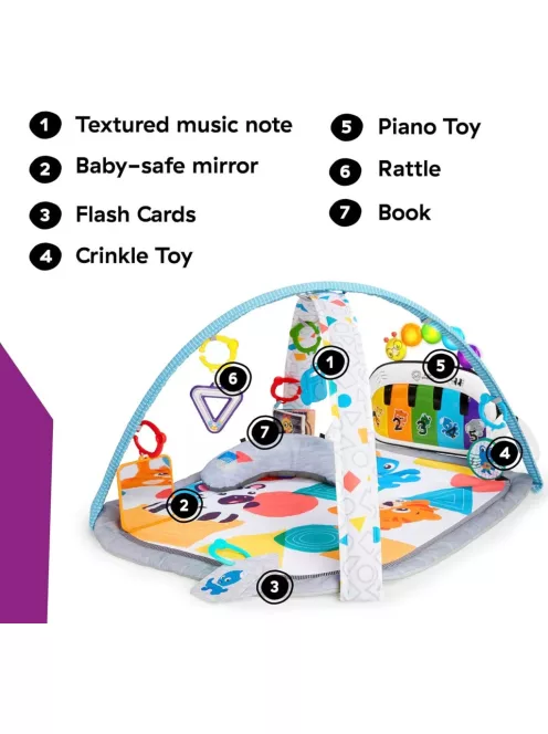  Baby Einstein készségfejlesztő 4:1 játszószőnyeg zenével 0+ OUTLET termék