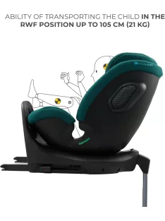   Kinderkraft XRIDER 2 I-SIze Isofix, 40-150 cm, OUTLET termék