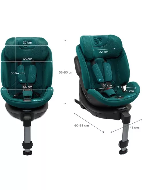 Kinderkraft XRIDER 2 I-SIze Isofix, 40-150 cm, OUTLET termék