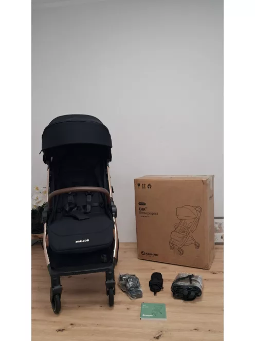 Maxi-Cosi Eva3 kompakt babakocsi Travel System- rosegold/fekete, OUTLET termék