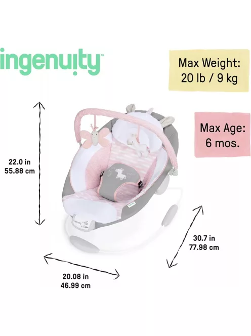  Ingenuity Flora az egyszarvú pihenőszék OUTLET termék