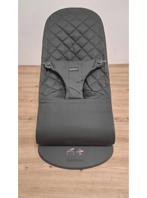 BabyBjörn Bliss pihenőszék- antracit, OUTLET termék