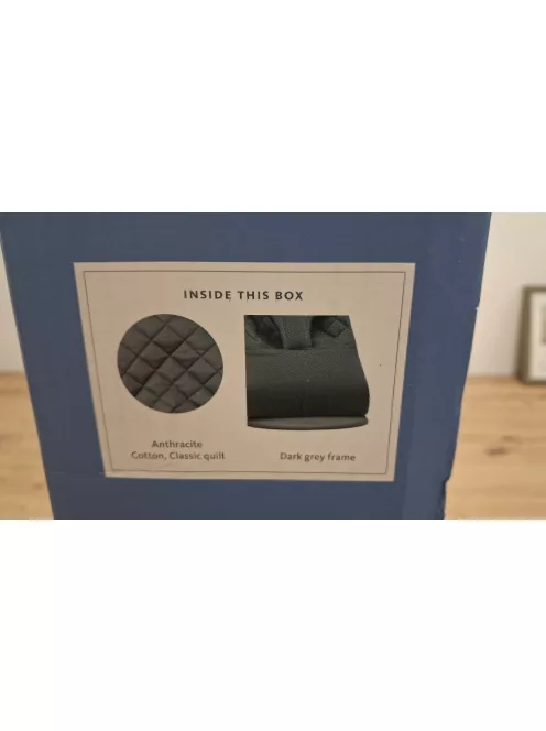 BabyBjörn Bliss pihenőszék- antracit, OUTLET termék