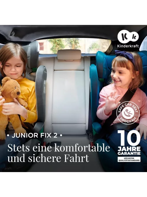 Kinderkraft JUNIOR FIX2 I-SIZE gyerekülés 15-36kg - Outlet termék