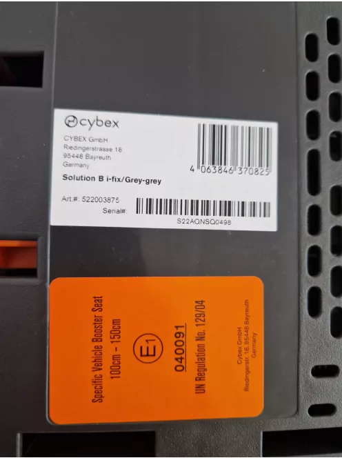 CYBEX Solution B i-Fix isofix gyerekülés, 15-50 kg, OUTLET termék