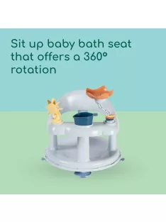   Bebeconfort 360°-ban forgatható fürdető gyűrű játékokkal, OUTLET termék