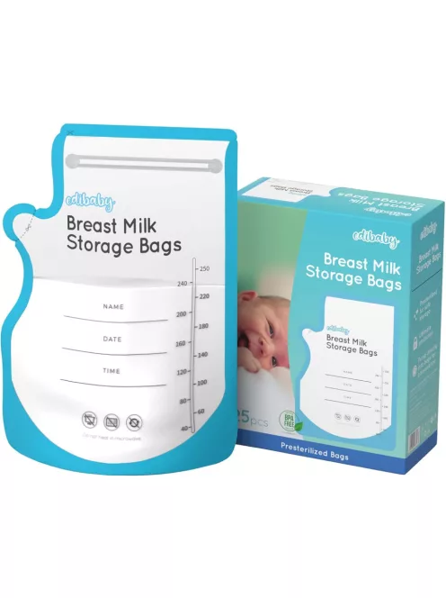 Edibaby anyatej tároló tasakok-100db, OUTLET termék